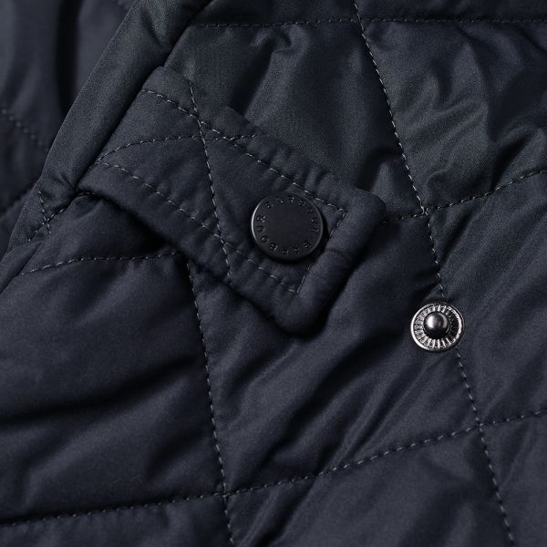 barbour chelsea sportsquilt navy