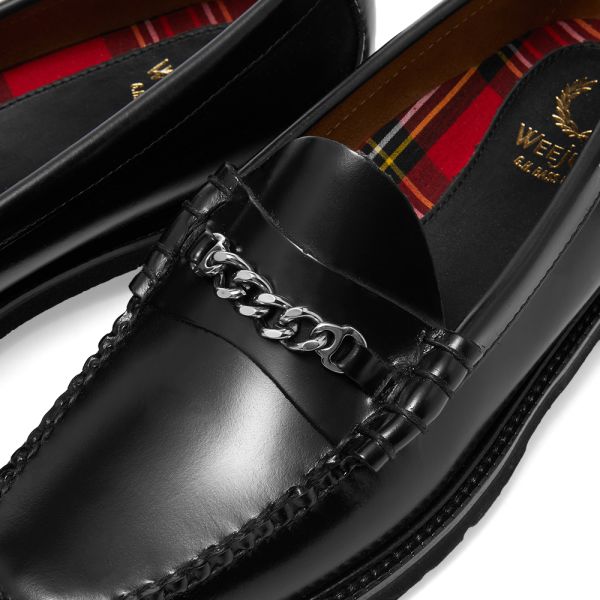 Gh bass black loafers clearance