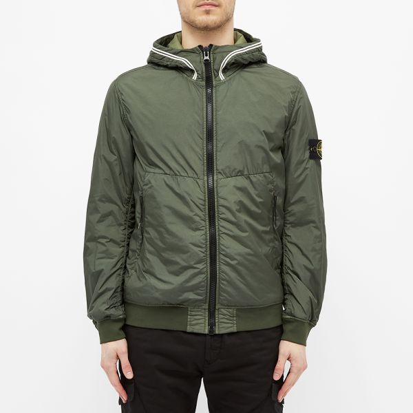 Stone island crinkle reps green clearance