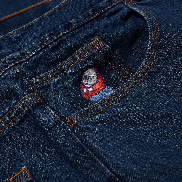 Polar Skate Co. Big Boy Jean 品切れ Polar Skate M Blue Dark Jeans Boy Big Co デニム/ジーンズ