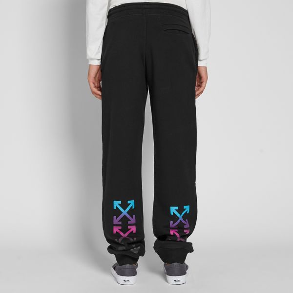 off white gradient sweatpants