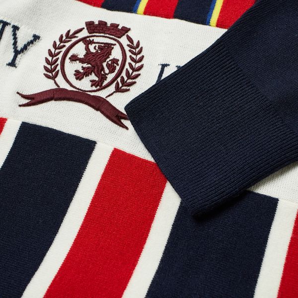 tommy hilfiger crest rugby shirt