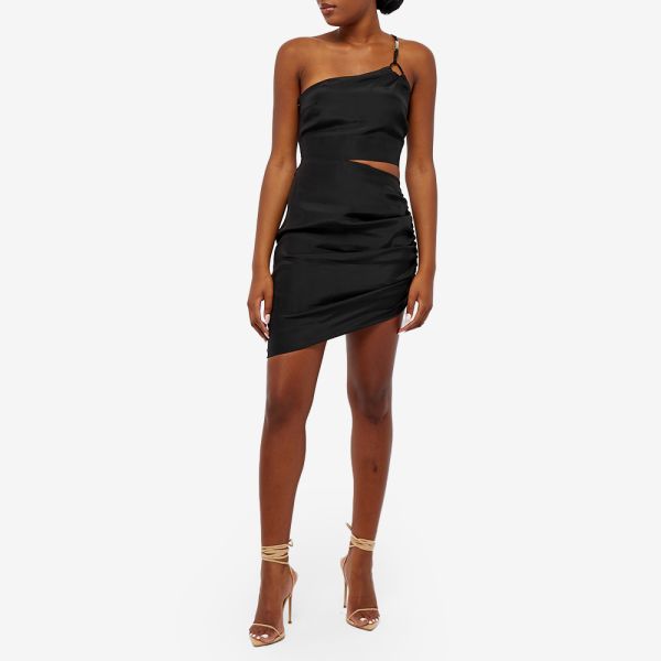 GAUGE81 Mildori Asymmetric Dress Black END. (Global)