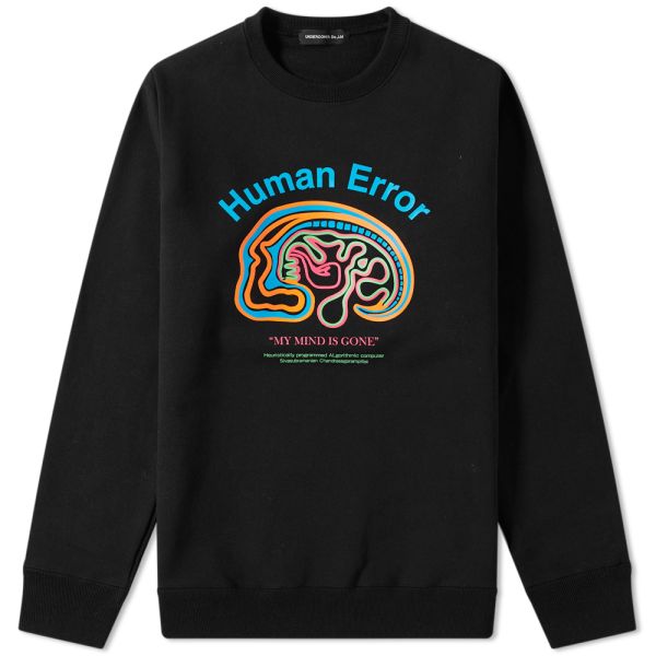 Undercover human error sweatshirt clearance