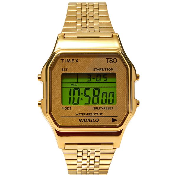 real gold digital watch