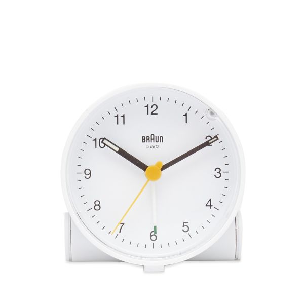 Braun Classic Analogue Alarm Clock White END. (JP)