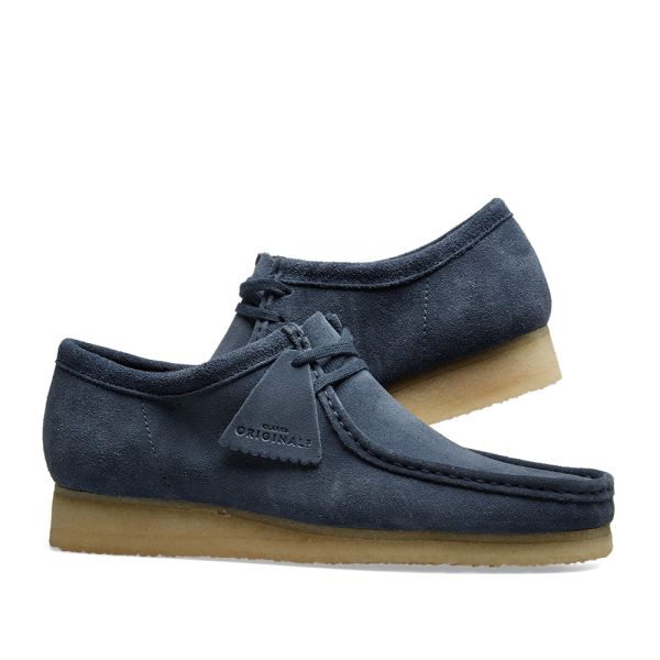 wallabee deep blue