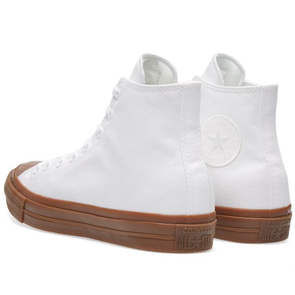 white converse brown sole