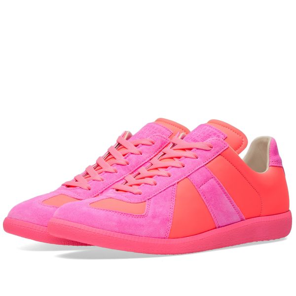maison margiela sneakers pink