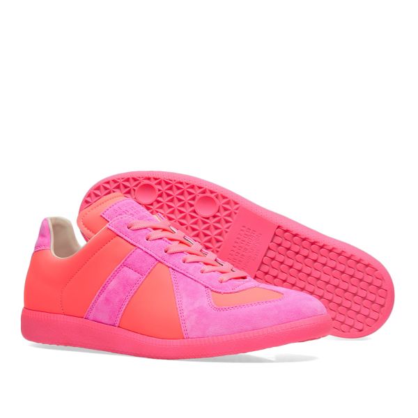 pink maison margiela sneakers