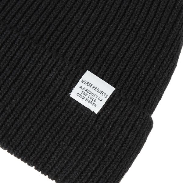 norse projects cotton watch beanie
