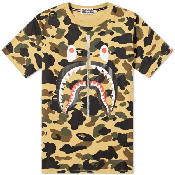 A BATHING APE KIDS BAPE CAMO SHIRT+PANTS CAMO SHIRT TOP TEE 1 SET CLOTHES