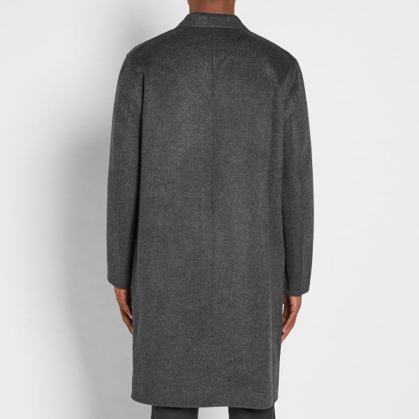 Acne studios charcoal overcoat Clearance