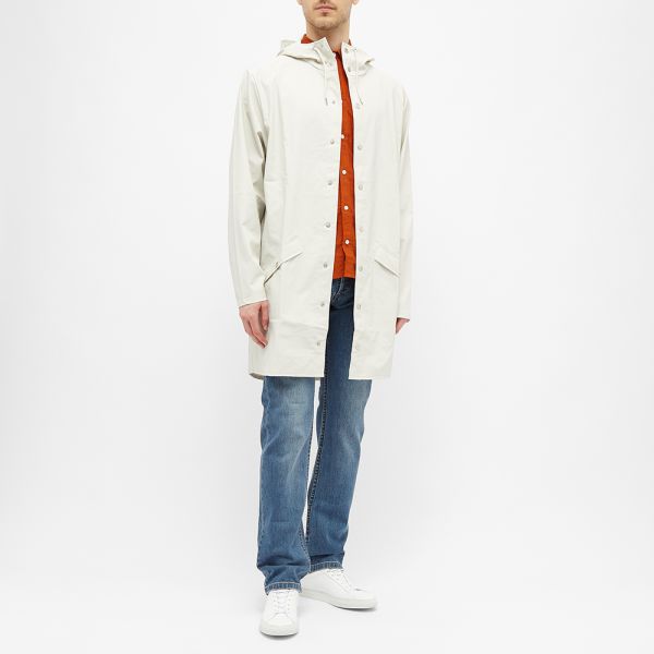 RAINS Long Jacket Off White | END. (KR)
