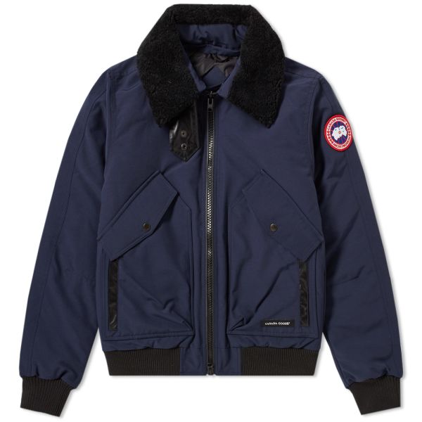 Canada goose bromley bomber blue clearance