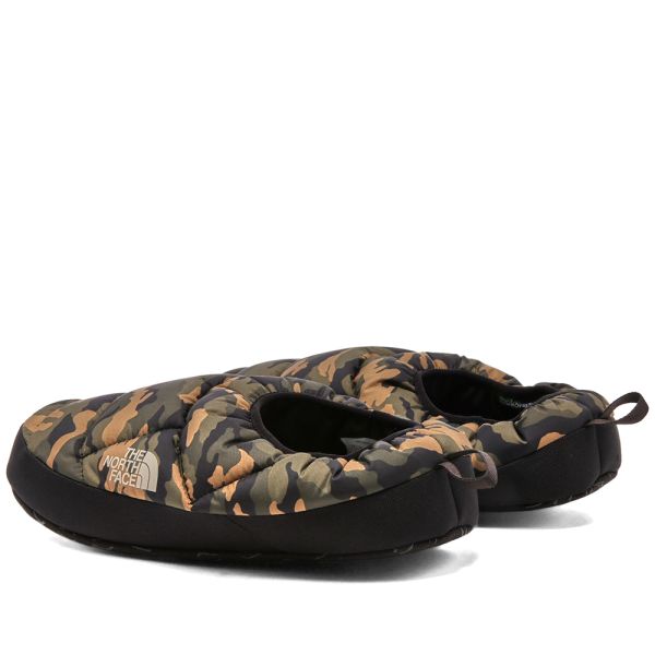 camo north face slippers