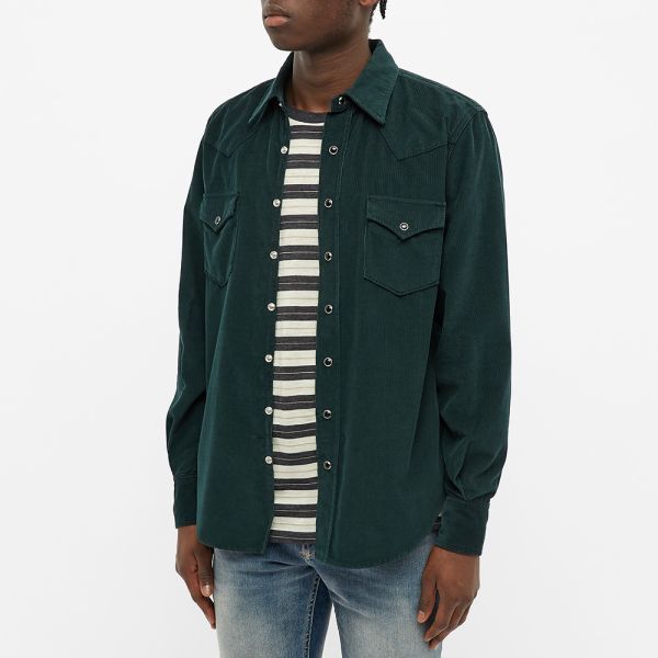 Corduroy western shirt clearance