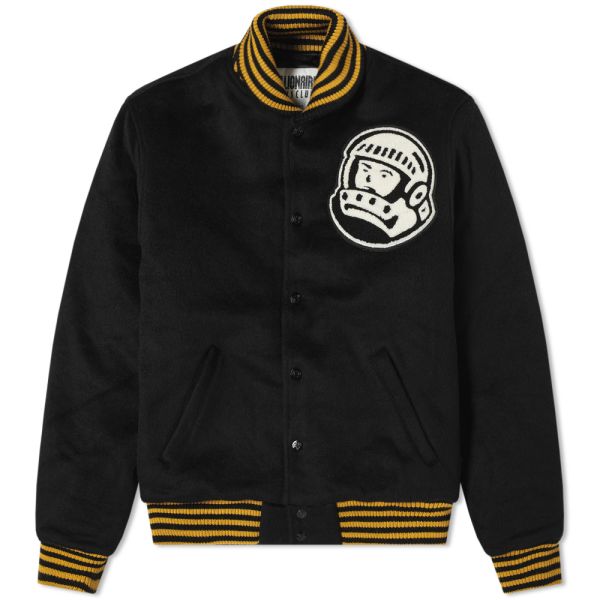 Billionaire Boys Club Astro Patch Varsity Jacket Black End