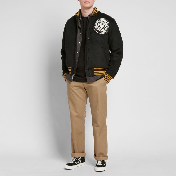 Billionaire Boys Club Astro Patch Varsity Jacket Black End