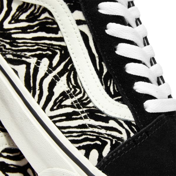 old skool zebra vans