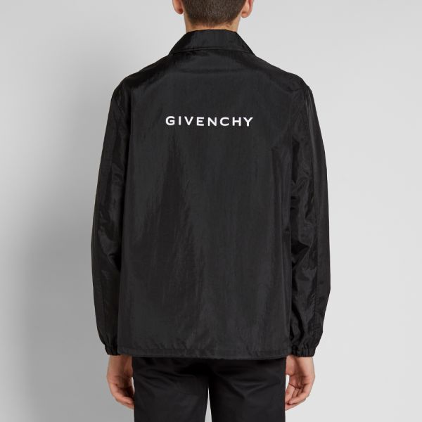 Givenchy Cordura Logo Coach Jacket 人気特売 Givenchy コーチジャケット ナイロンジャケット
