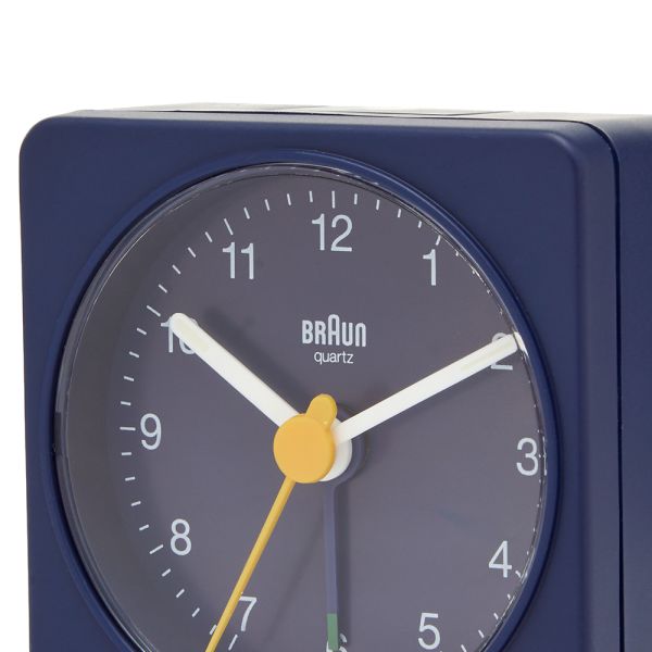 Braun Classic Travel Alarm Clock Blue END. (AU)