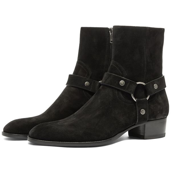 saint laurent harness boots