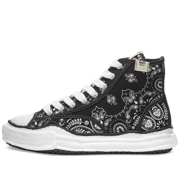 Maison Mihara Yasuhiro Peterson Hi Original Sole Bandana Sneaker Black End Maison Mihara Yasuhiro Peterson Hi Original Sole Bandana Sneaker Black End