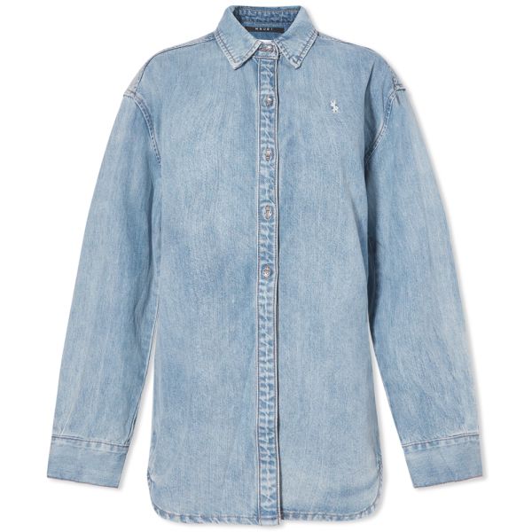 Ksubi Super Nova Denim Oversized Shirt 
