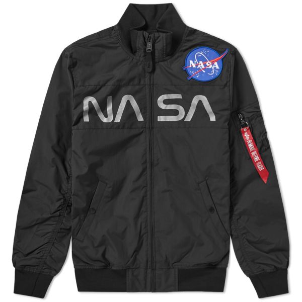 Alpha Industries NASA Jacket Black | END. (US)