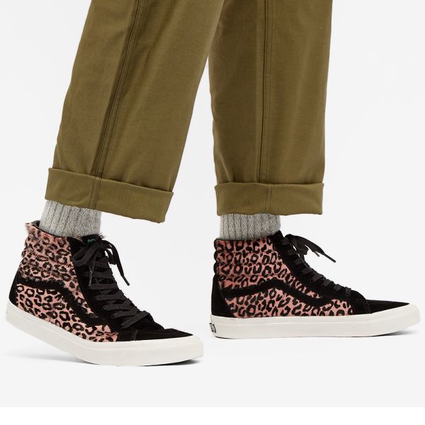 leopard print vans sk8 hi