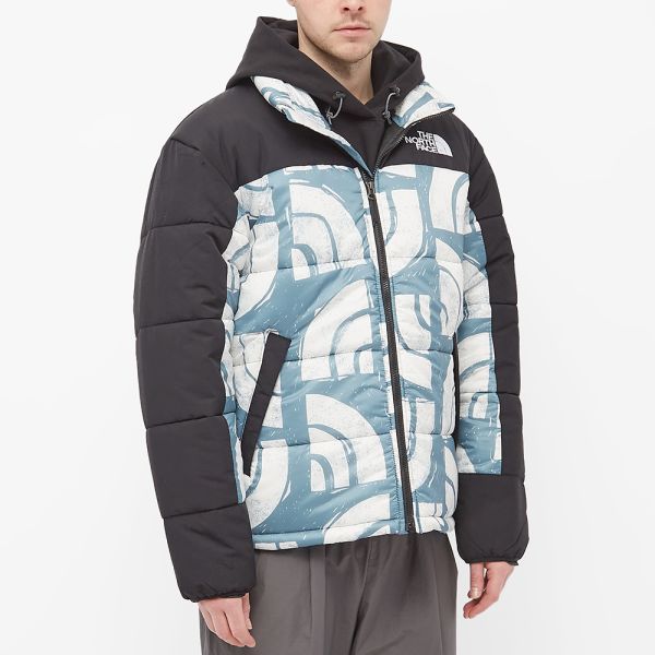 the north face himalayan jacket blue