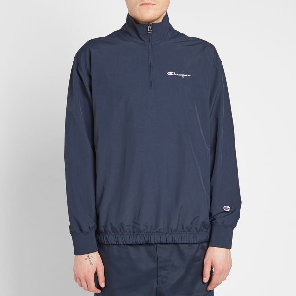 champion half zip track top