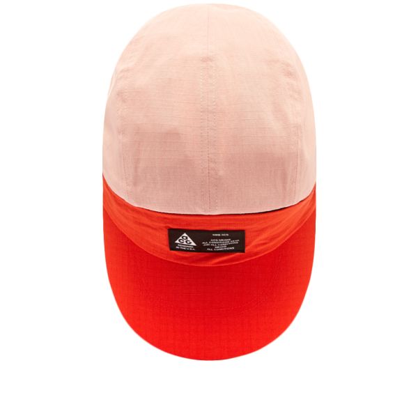 red nike visor hat