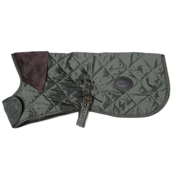 Barbour Quilted Dog Coat Olive END. (NL)