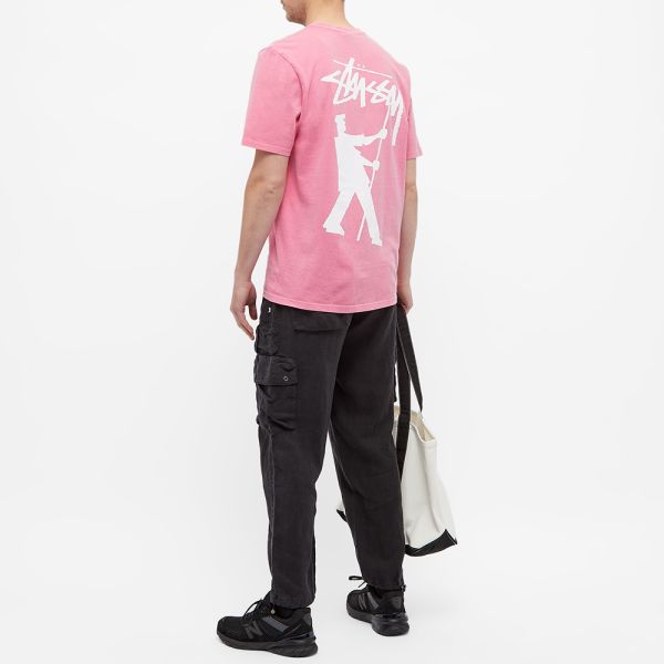 Stussy Painter Pigment Dyed Tee Pink 