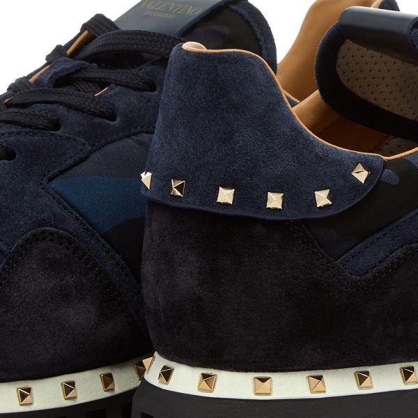 valentino stud sole rockrunner sneaker