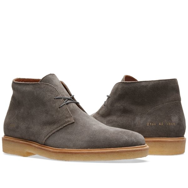 common projects chukka suede