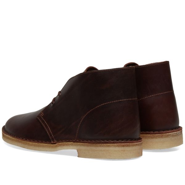 clarks desert boot chestnut leather