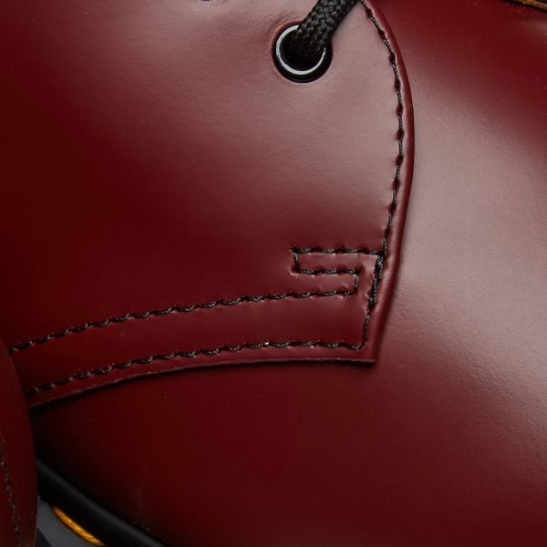 cherry red dr martens shoes