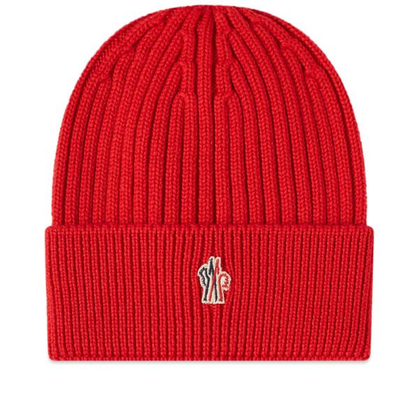 red moncler beanie