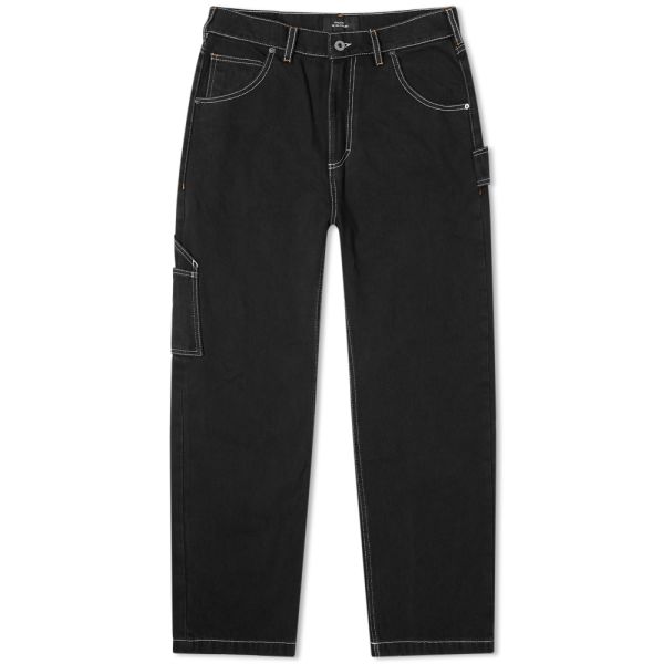 contrast stitch trousers mens