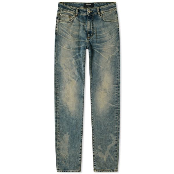 Work blue jeans clearance
