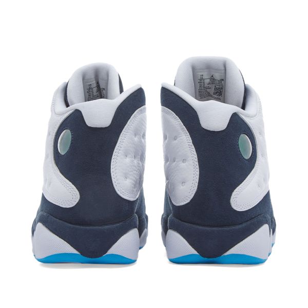 black and light blue 13s