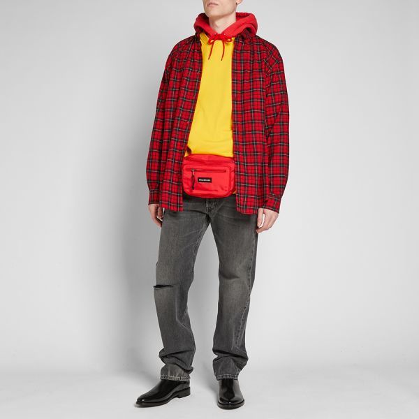 Balenciaga Explorer Waist Bag Red End