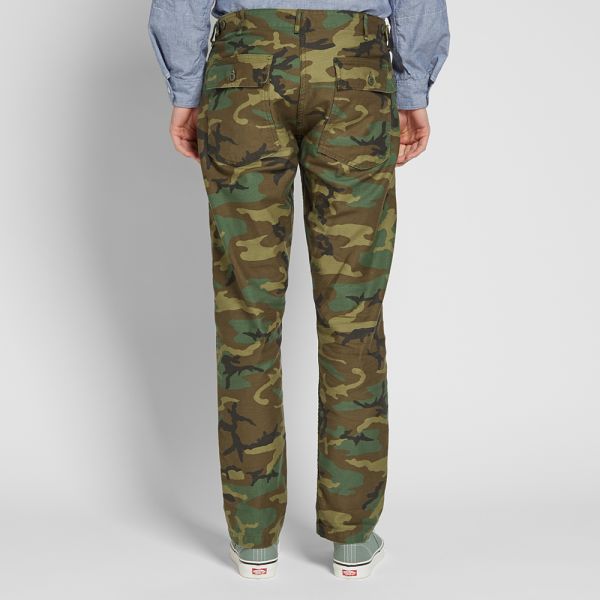 orSlow Slim Fit US Army Fatigue Pant Woodland Camo END. (ES)