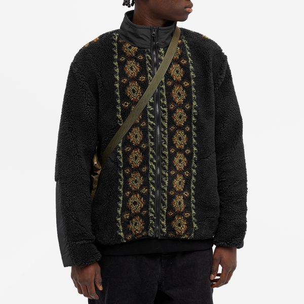 Stussy Lima Jacquard Sherpa Jacket 