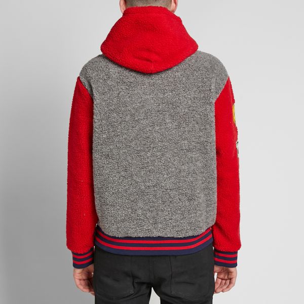 ralph lauren fleece lined hoodie