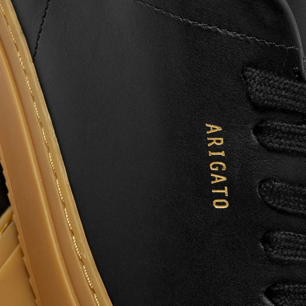 axel arigato clean 90 sneaker black leather