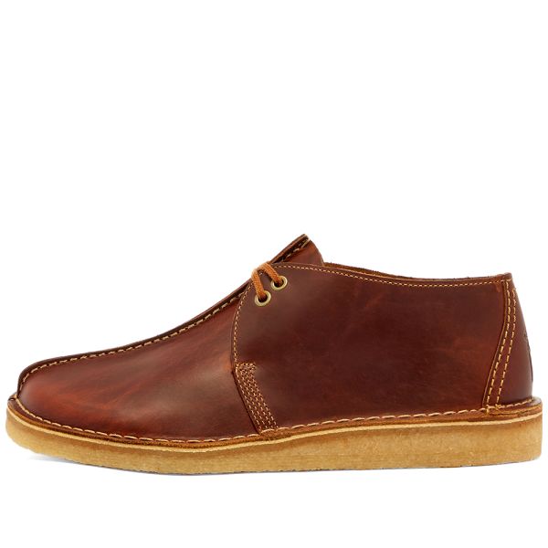 clarks desert trek tan leather